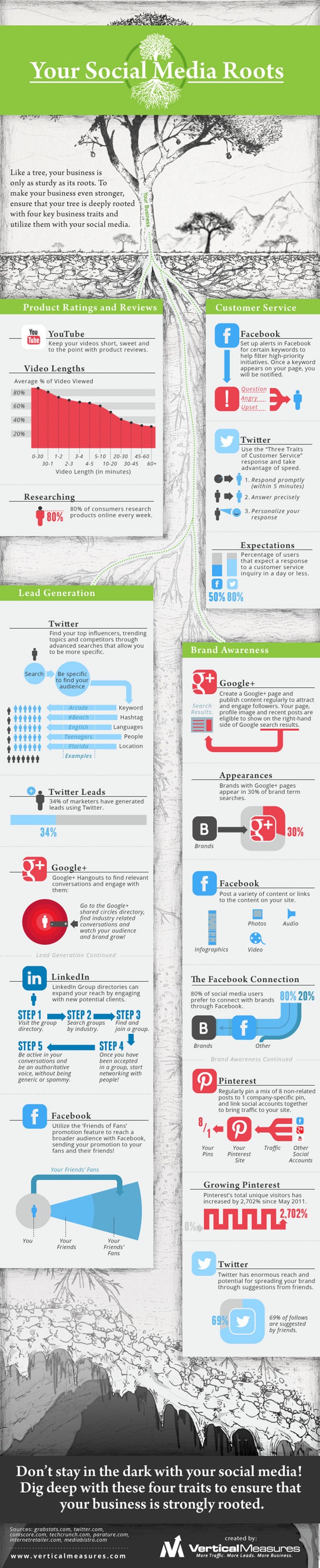 social media roots