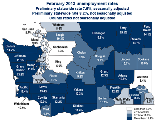 Washington unemployment