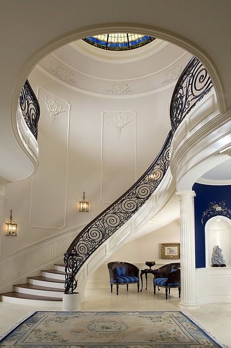 White-and-blue-staircase-entrance-453×681