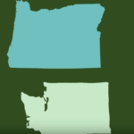 Washington and Oregon Compared