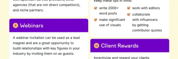 19 Lead Generation Tactics for Marketing Agencies
